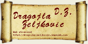 Dragojla Zeljković vizit kartica